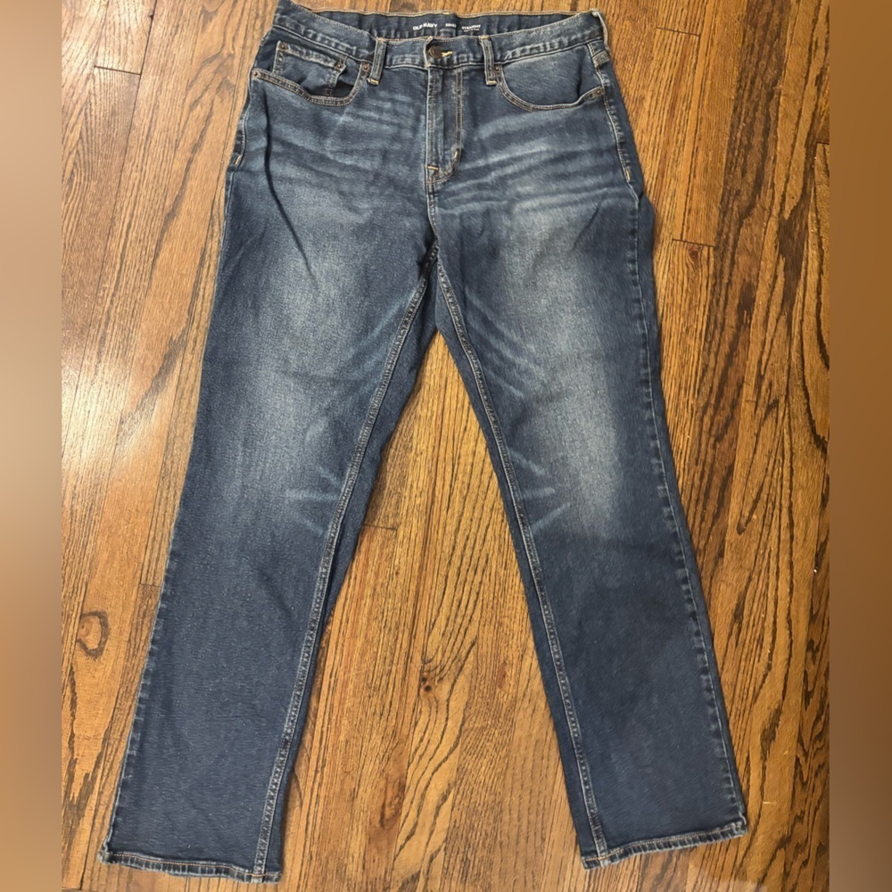 Old Navy Indigo Straight Jeans 33x32